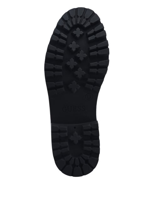 Bottillons De Combat Plats Guess Noir1