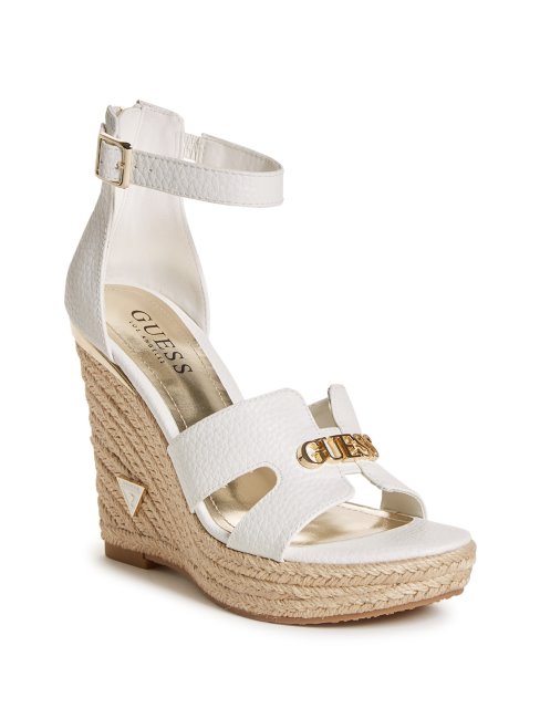 Espadrilles Compensées Jessi Blanches Guess