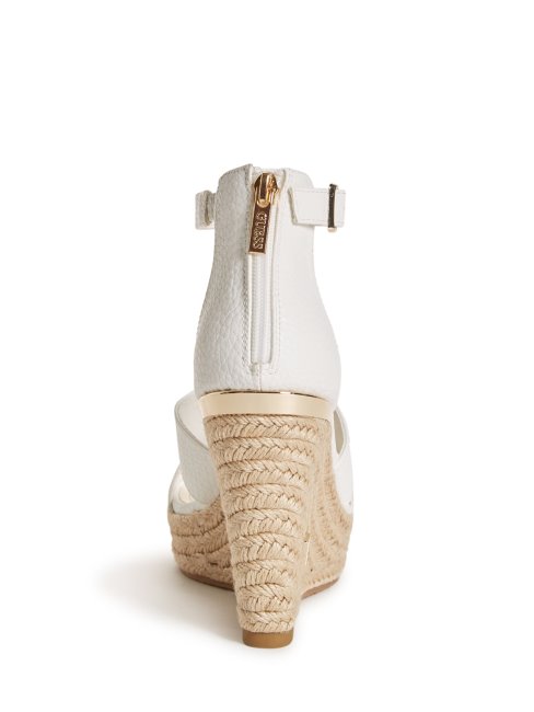 Espadrilles Compensées Jessi Blanches Guess