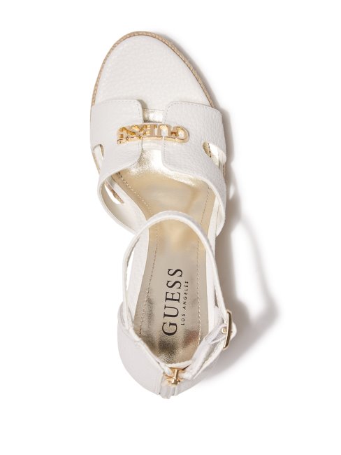 Espadrilles Compensées Jessi Blanches Guess