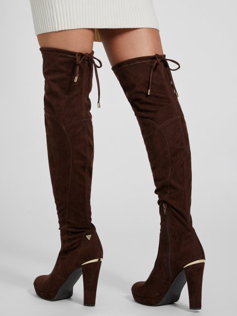 Guess Cuissardes Ladawn Marron Foncé