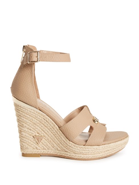Jessi Espadrilles Compensées Bronzage Deviner