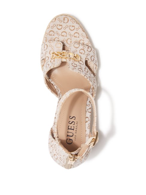 Espadrilles Compensées Jessi Marron Guess