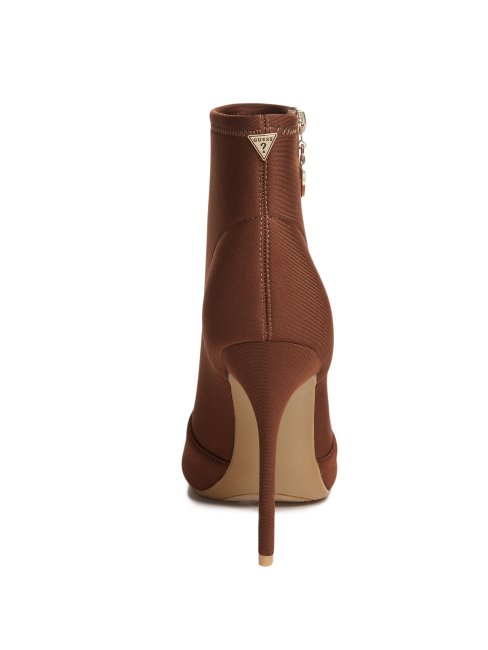 Monika Stiletto Booties Guess Chocolat