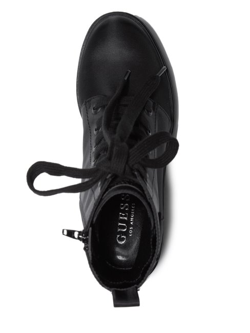 Guess Quincy Bottillons à Talons En Nylon Noir1