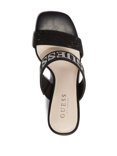 Talon Double Bande Guess Cheree Noir