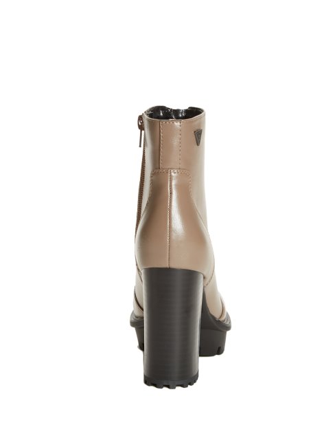 Emberly Bottines Zippées Taupe Guess