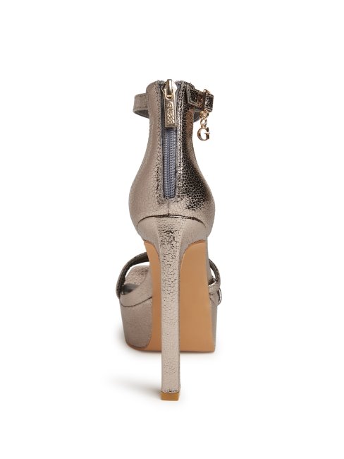 Escarpins à Plateforme Kandi Argentés Guess