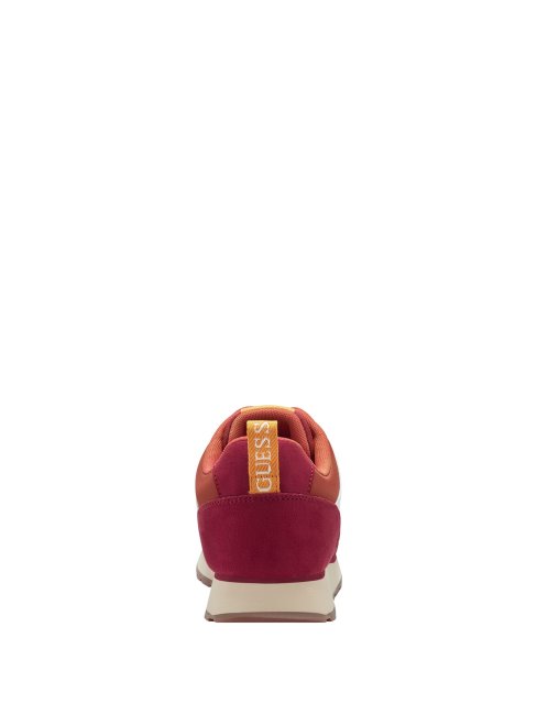 Baskets Rétro Effort Blanches à Imprimé Graffiti Guess