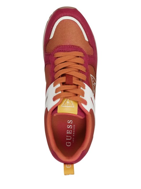 Baskets Rétro Effort Blanches à Imprimé Graffiti Guess