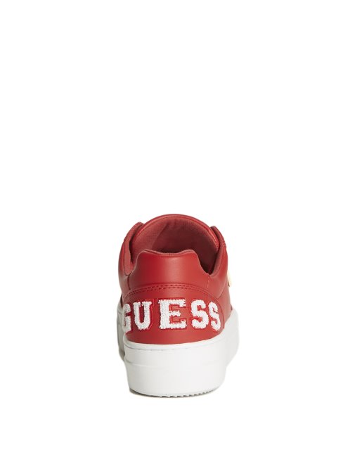 Varsity Low Top Guess Rouge Moyen