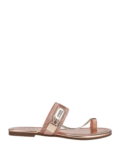 Sandales à Chaîne Pailletée Landen Guess Blush