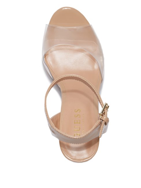 Plateforme De Devinez Nude Yonce Talons