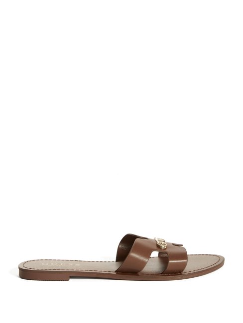 Guess Isabell Slide Sandales Chocolat
