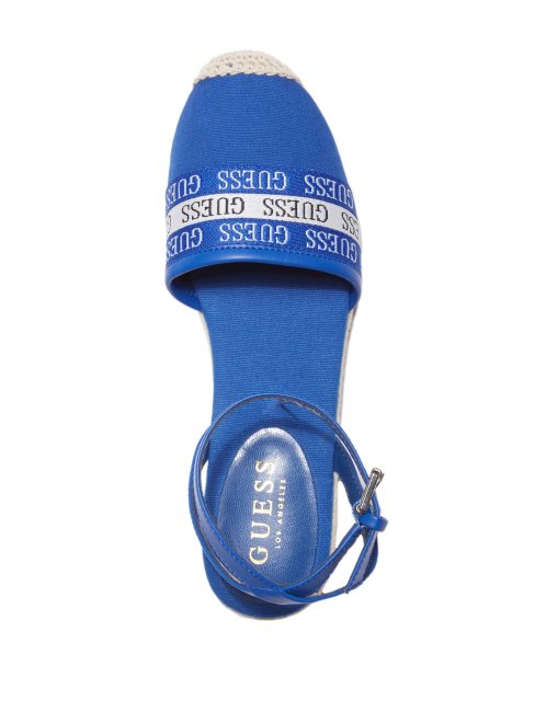 Guess Espadrilles Hellen Bleu Foncé