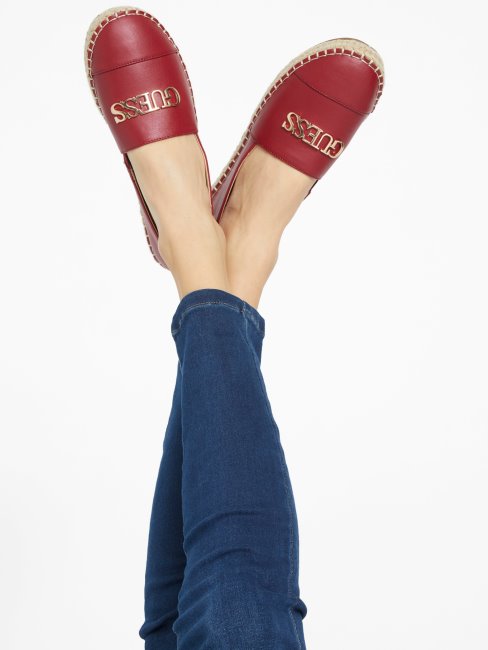 Espadrilles Rouges à Logo Laini Guess
