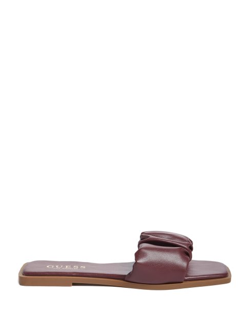 Claquettes Froncées Karli Guess Wine