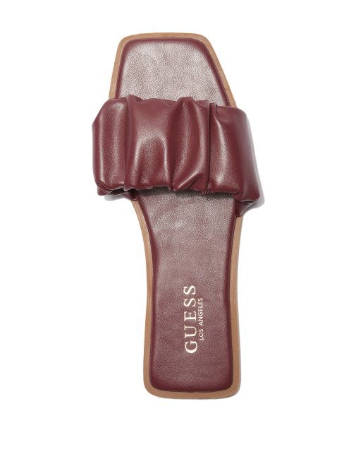 Claquettes Froncées Karli Guess Wine