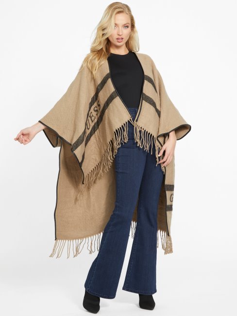 Devinez Solide Logo Ruana Crème