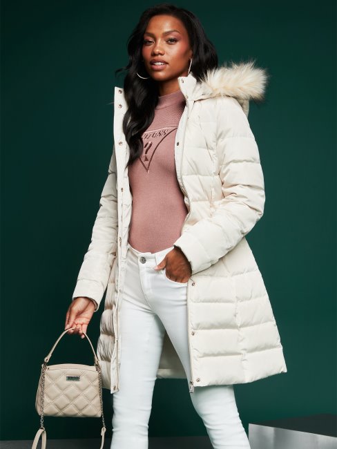 Mini Sacoche Guess Nina Taupe