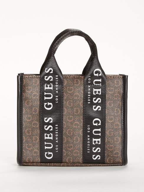 Guess Logo Mini Fourre-tout Bandoulière Marron