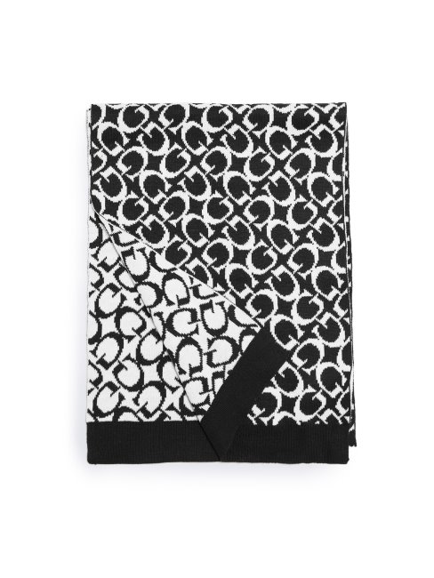 écharpe Guess Allover G Logo Noir
