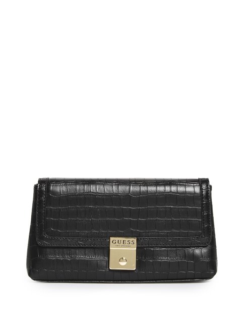 Sac Bandoulière Sophie Clutch Noir Guess