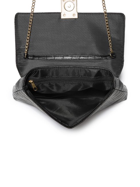 Sac Bandoulière Sophie Clutch Noir Guess