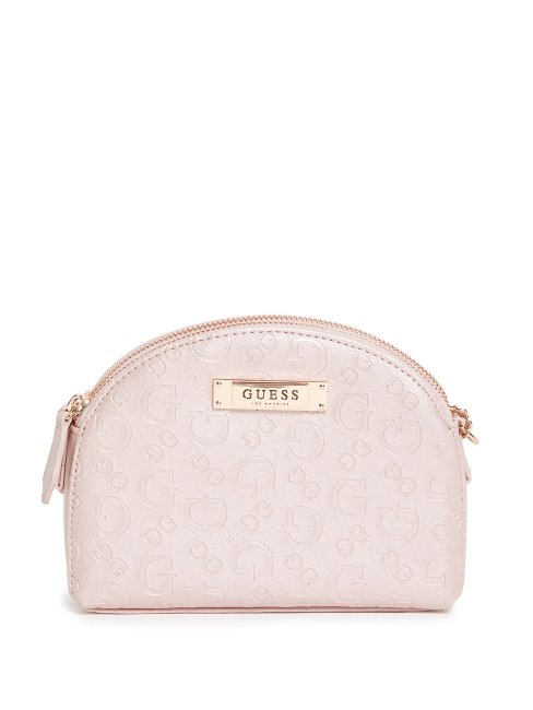 Guess Blush Sophie Sac à Bandoulière Double Zip