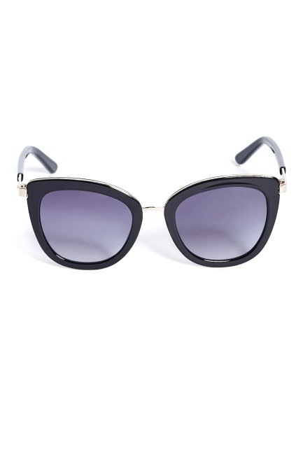 Lunettes De Soleil Yeux De Chat Guess Argentées