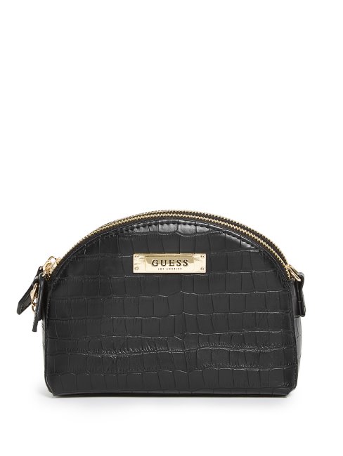Sac Bandoulière Double Zip Sophie Noir Guess
