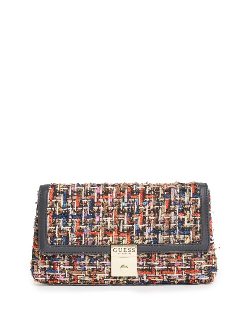 Sac à Bandoulière Noir Multi Guess Sophie Clutch
