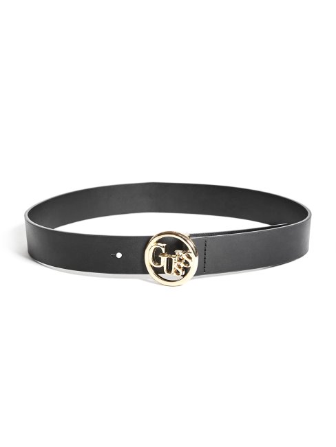 Ceinture Logo Mosaïque Guess Noir