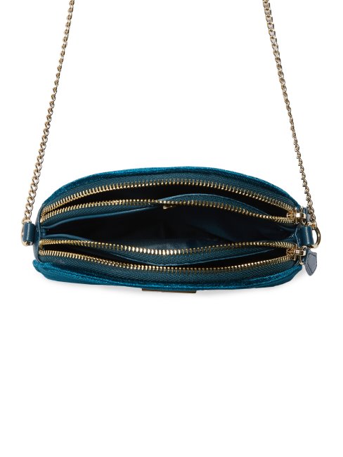 Guess Sac à Bandoulière Double Zip Sophie Vert