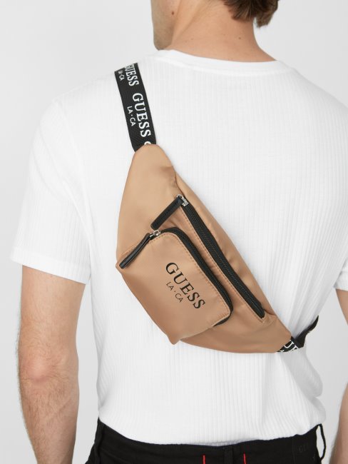 Guess Logo Bande Sac Banane Bronzage