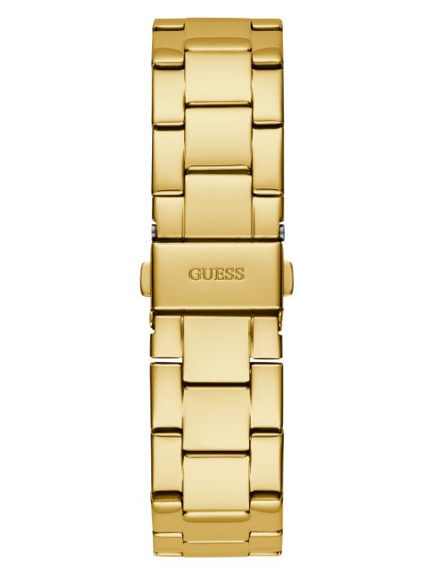 Montre Analogique Sans Couleur Avec Logo Doré