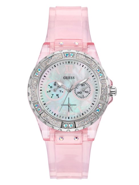 Montre Devinez Les Feux De La Rampe Rose Sans Couleur