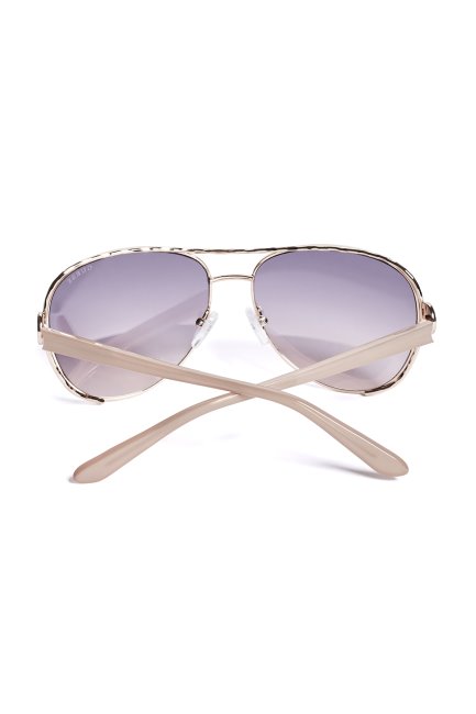 Guess Lunettes De Soleil Aviateur Teintées Ou Rose