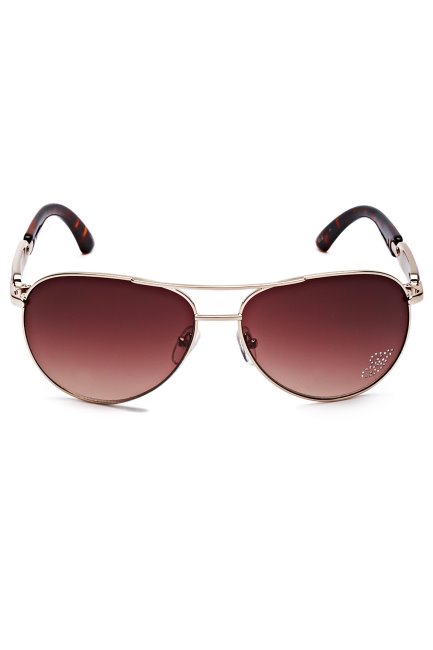 Guess Lunettes De Soleil Aviateur Classiques Ou