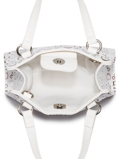 Guess Mini Sac à Bandoulière Taylor Délavé Arc-en-ciel