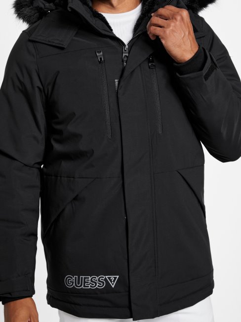Parka Guess Eco Ales Noir De Jais