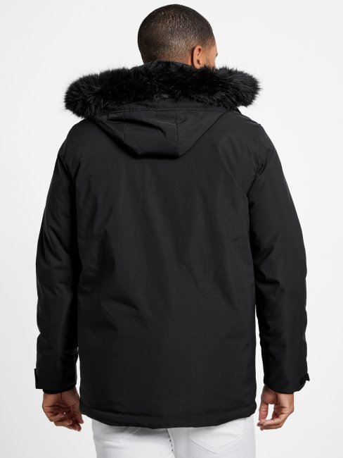 Parka Guess Eco Ales Noir De Jais