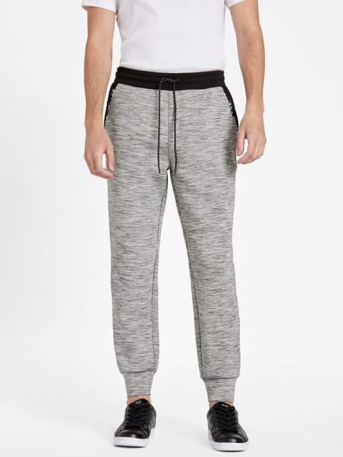 Gris Clair Chiné Benson Scuba Jogger Guess