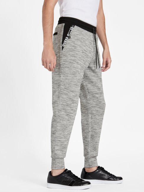 Gris Clair Chiné Benson Scuba Jogger Guess