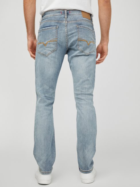 Guess Halsted Jean Fuselé Nouveau Délavage Clair