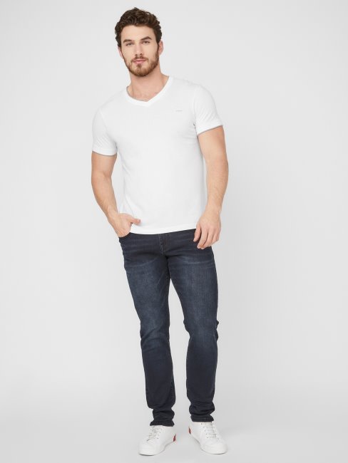 Jean Skinny Moderne Avalon Délavé Foncé Guess