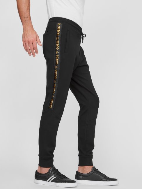 Guess Jon Jogging Bande Logo Noir Jet