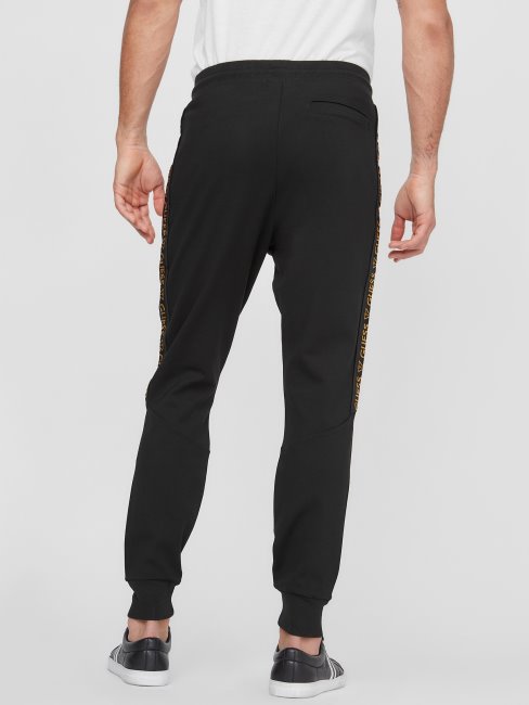 Guess Jon Jogging Bande Logo Noir Jet