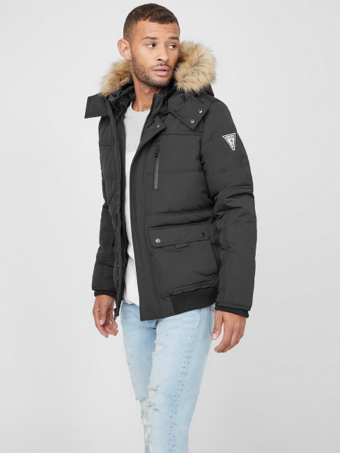 Duncan Veste Guess Noir De Jais