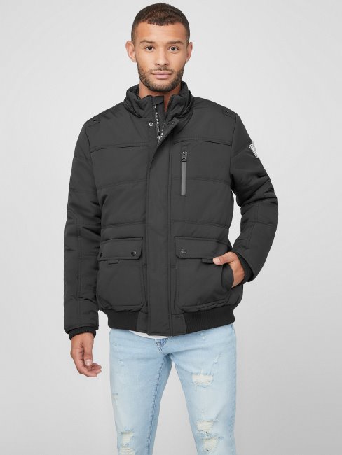 Duncan Veste Guess Noir De Jais